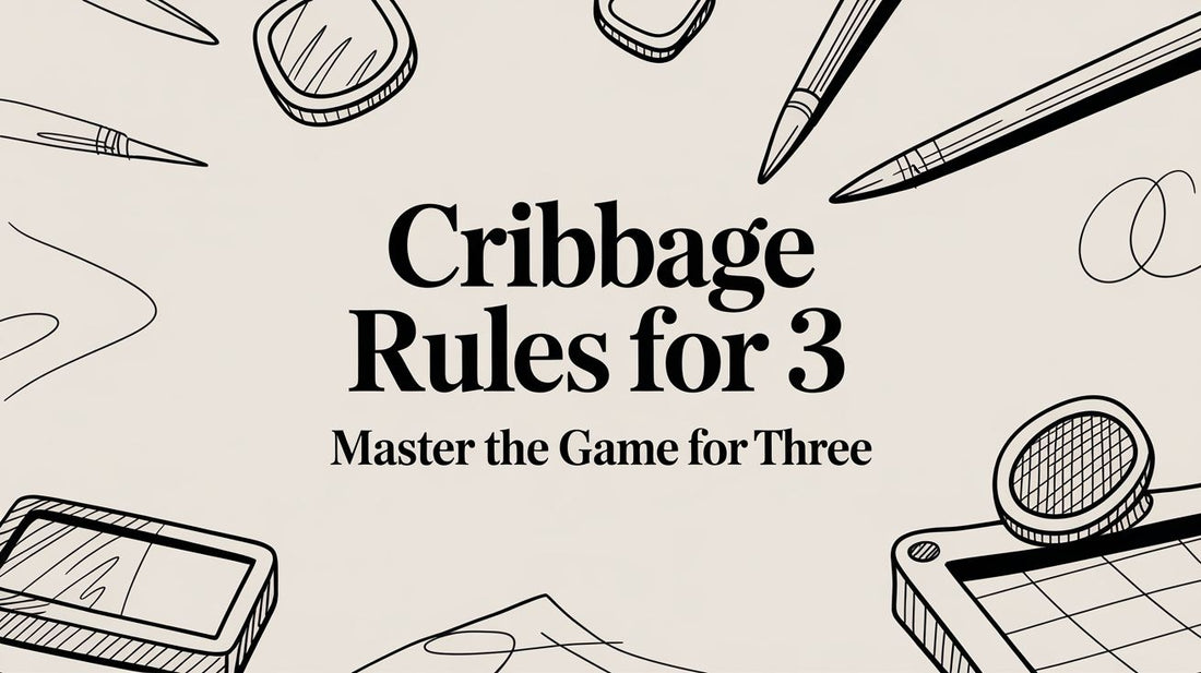 Cribbage Rules for 3: Master the Game for Three