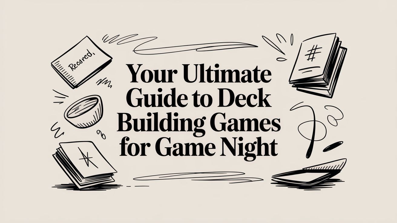 Your Ultimate Guide to Deck Building Games for Game Night