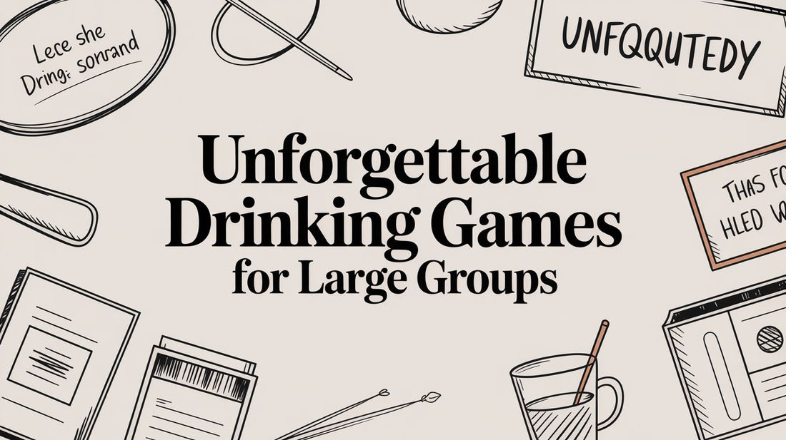Unforgettable Drinking Games for Large Groups