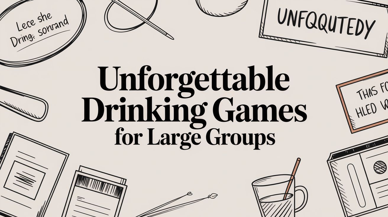 Unforgettable Drinking Games for Large Groups