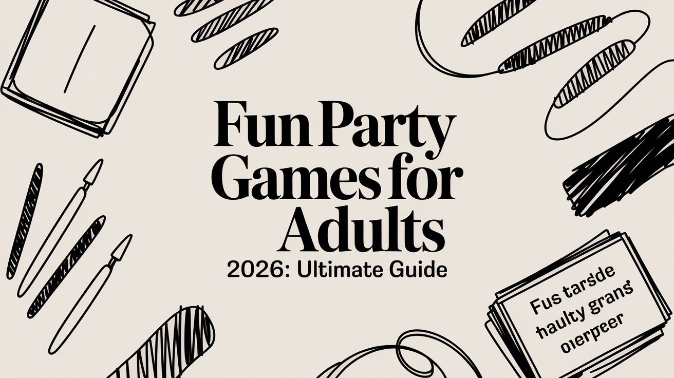 Fun Party Games for Adults 2026: Ultimate Guide