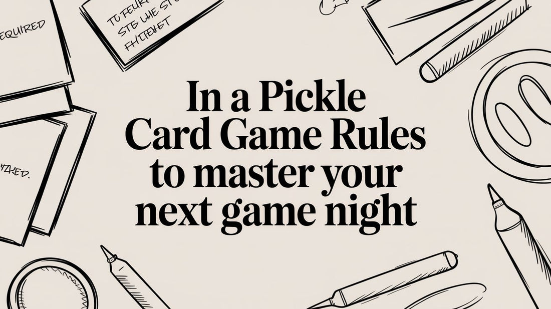 In a Pickle Card Game Rules to Master Your Next Game Night