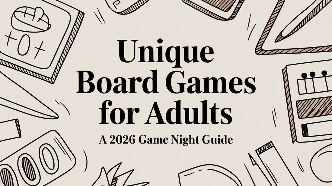 Unique Board Games for Adults A 2026 Game Night Guide