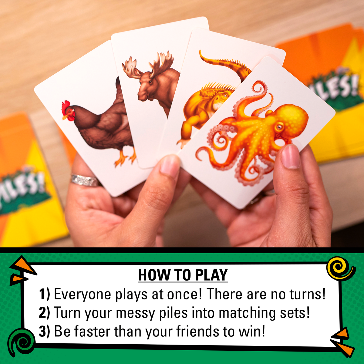piles animal new theme family card game how to play