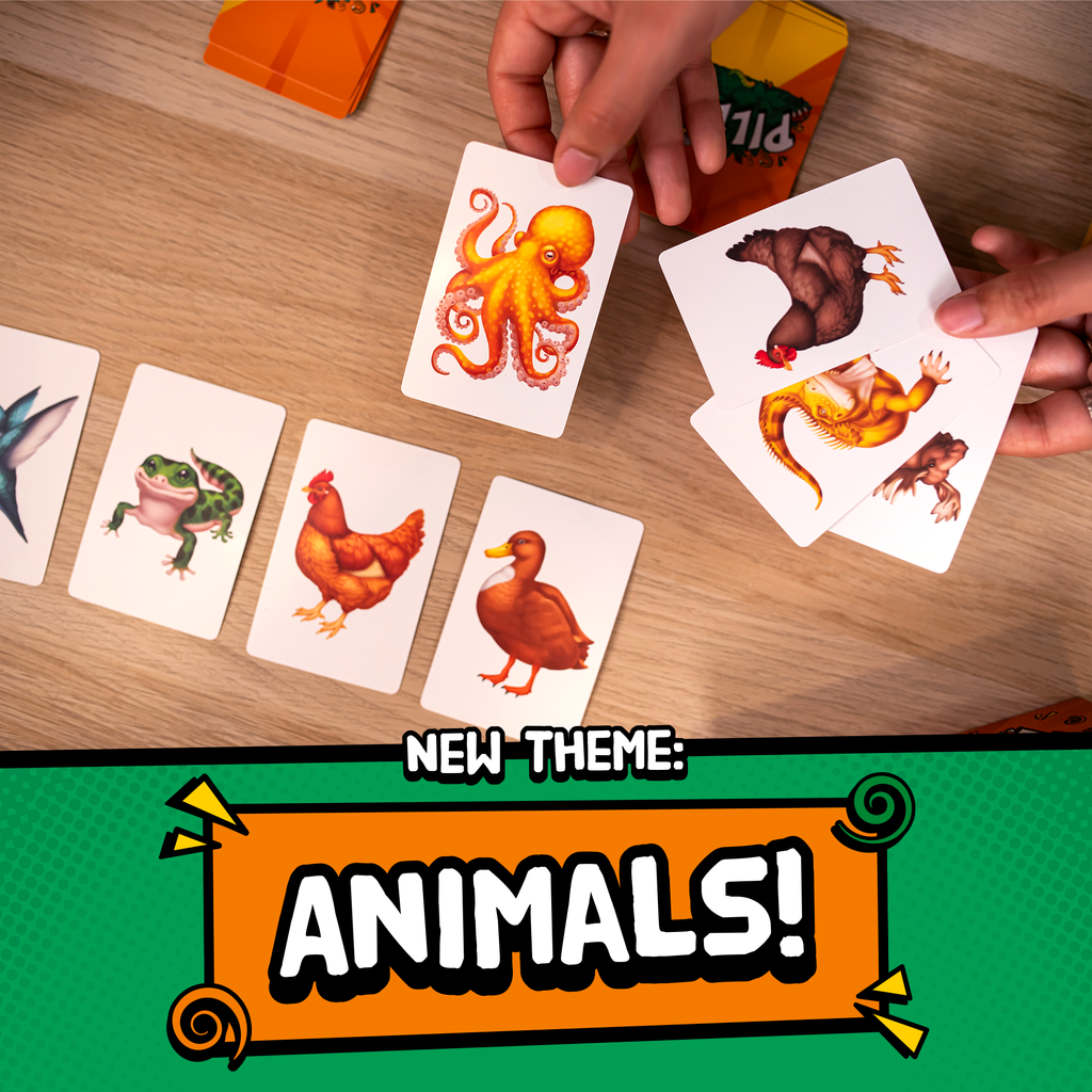 piles animal new theme family card game